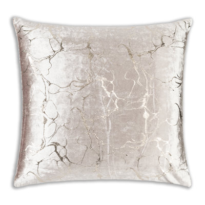 Syros Embroidered Reversible Throw Pillow