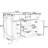 Large Folding Storage Kitchen Island with Power Outlet and Drawers-493516145