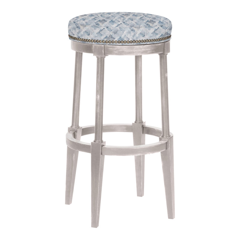 Lydia Stool, Yes, Impala Linen, Dove Gray