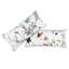 Coussin oiseaux et papillons