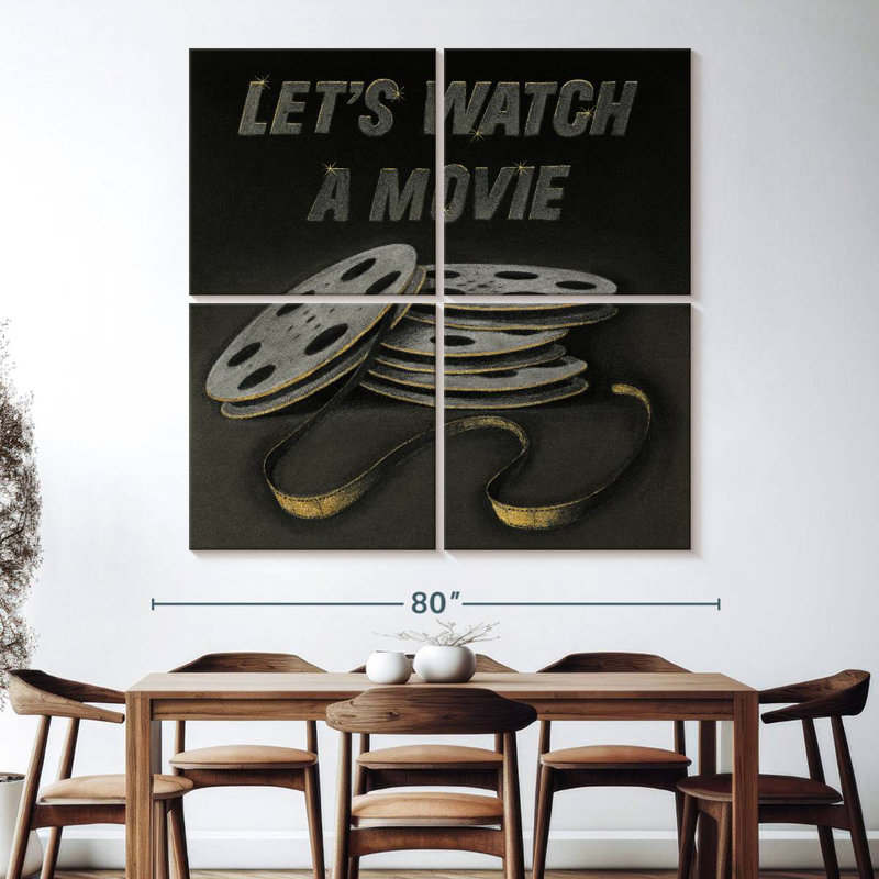 Keiraleigh Lets Watch A Movie, 74" H x 74" W