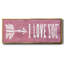 «I Love You», toile encadrée-110632063