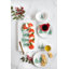 Lastra Holiday Handmade Stoneware Dinnerware - Set of 16