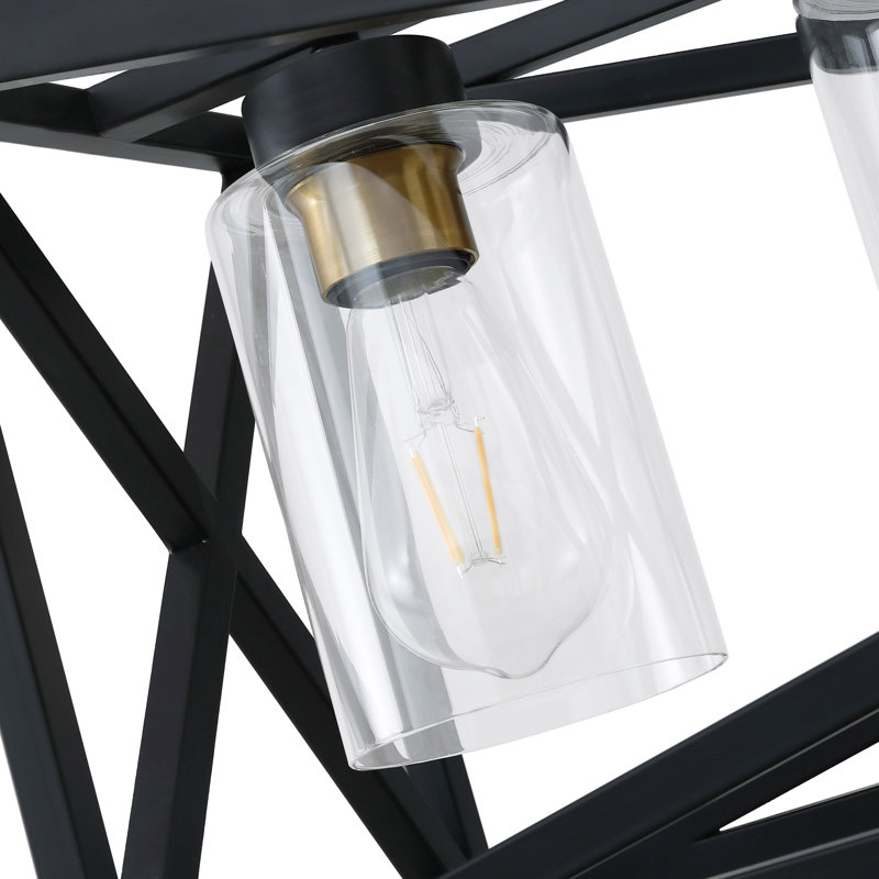Luminaire suspendu réglable à intensité variable 7 lumières Alpena E26