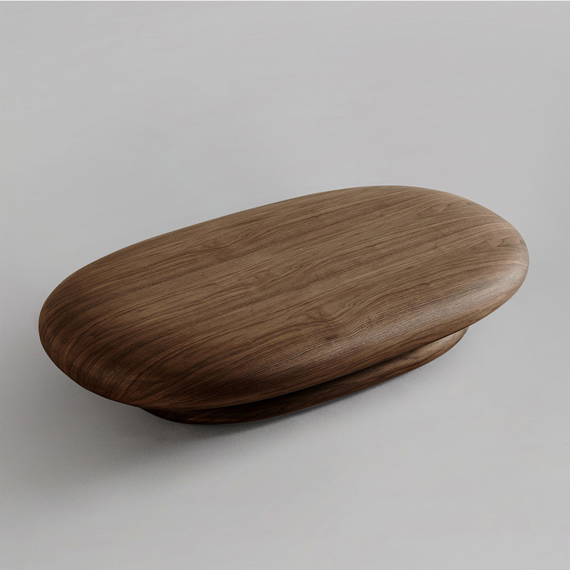 Table basse en bois de style moderne