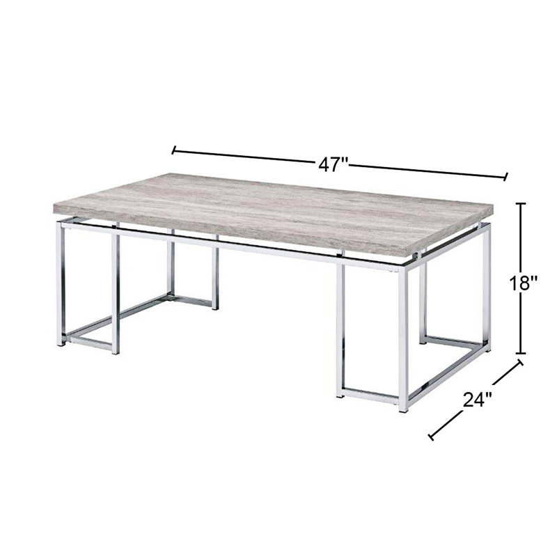 Table basse rectangulaire