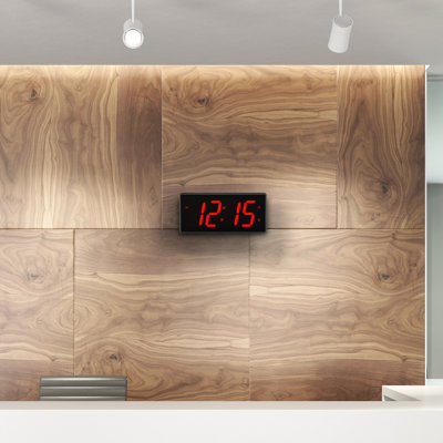 Modern & Contemporary Digital Tabletop Clock with Alarm in