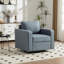 Chaise d'appoint moderne rembourrée-1093448015
