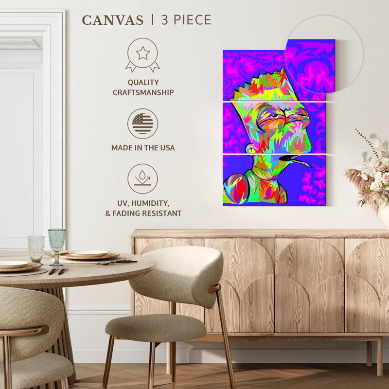 Bart's High, 38" H x 24" W
