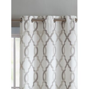 Lark Manor Belchers Polyester Semi-Sheer Curtain Pair & Reviews | Wayfair