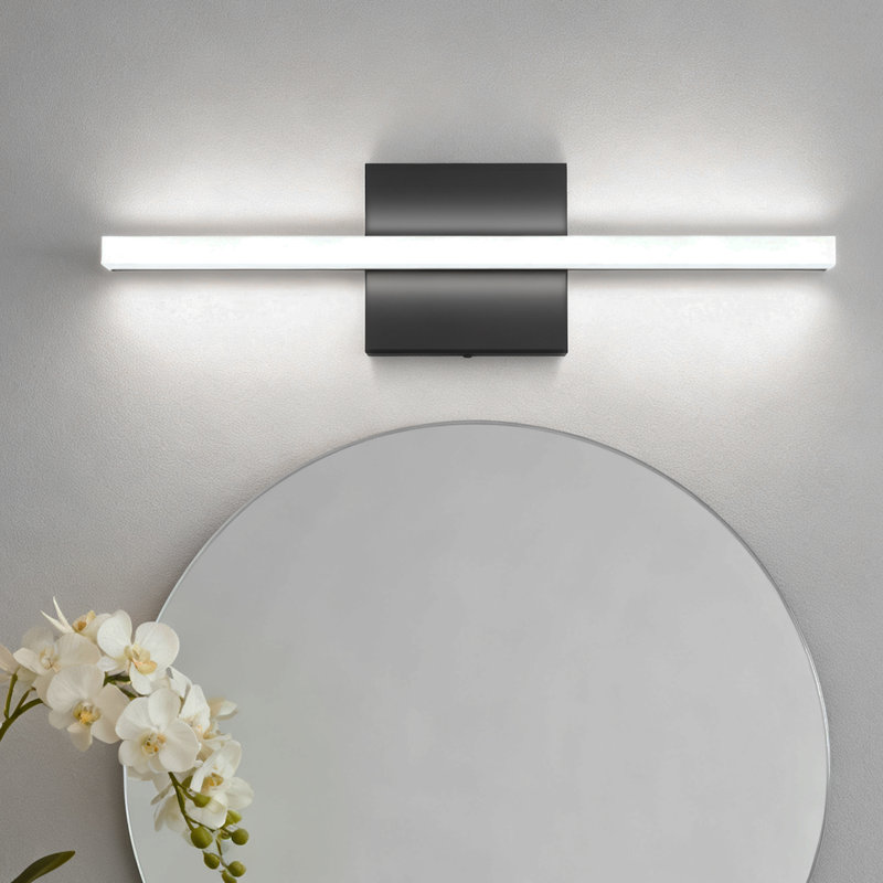 16'' Acrylic LED Bath Bar Bedroom Vanity Light, 4.7" H x 15.9" W x 2.9" D
