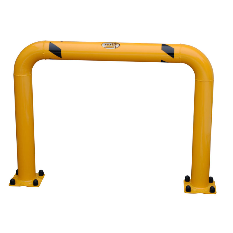High Profile Rack Guard, Yellow, 36.56" H x 52.13" W x 8" D