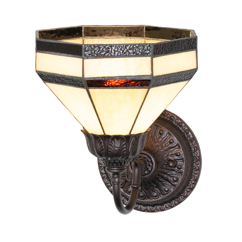 8" Wide Topridge Wall Sconce