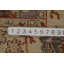 Tapis gris en laine à motif floral Oushak 6 x 9