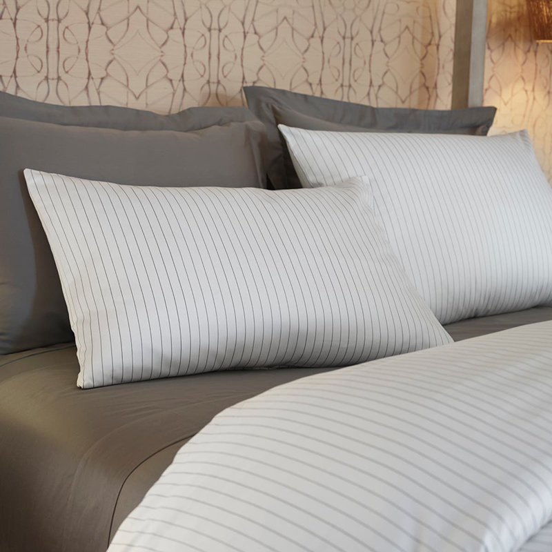Duvet Cover Set, King Duvet Cover + 2 King Pillowcases, Silver Mist
