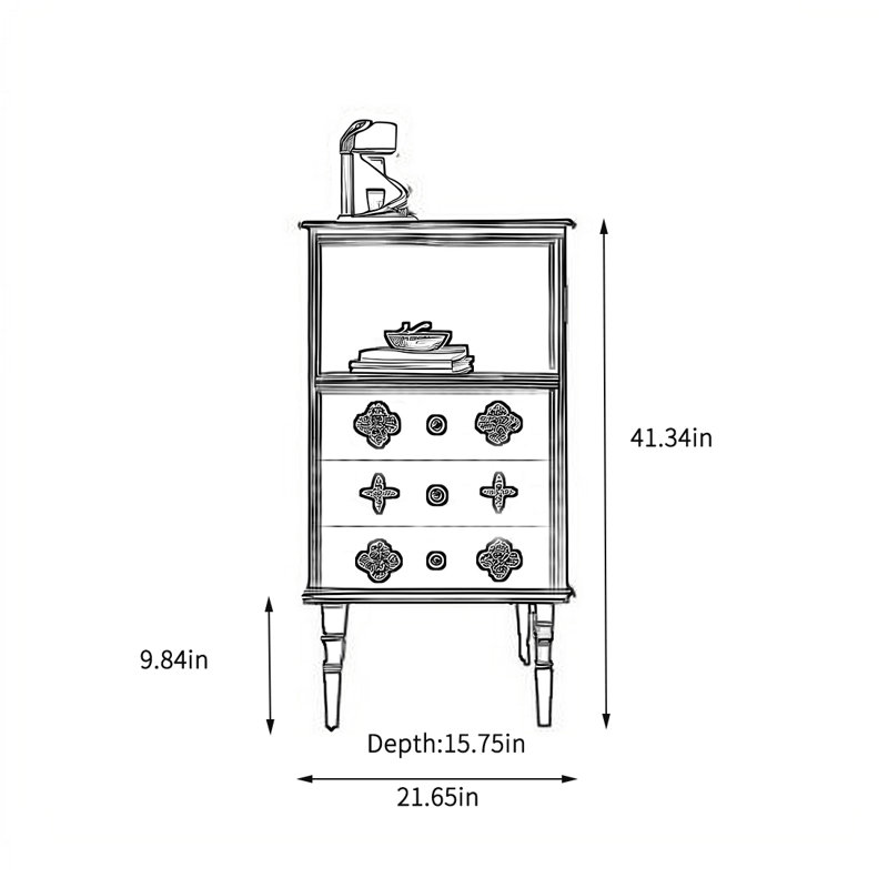 Living room decoration cabinet