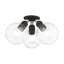 Plafonnier semi-encastré 3 lumières 16 cm Foulkes-249380151