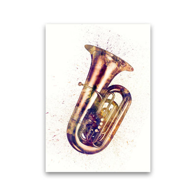 Tuba Music by Michael Tompsett - Print