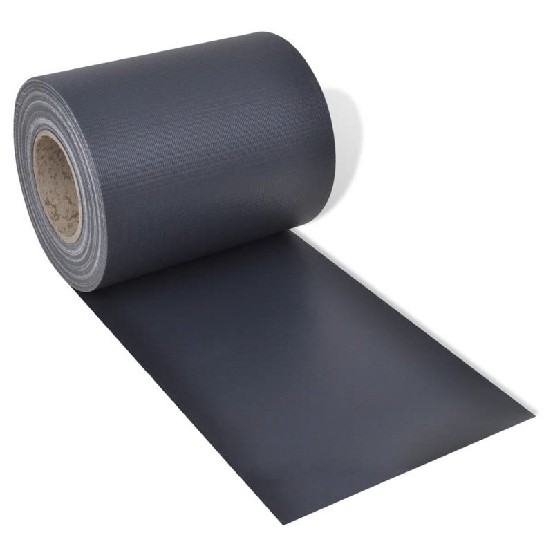 Rouleau de protection solaire en PVC Micco Garden, Motif de feuille, L 2756,4 po x P 7,2 po, 1