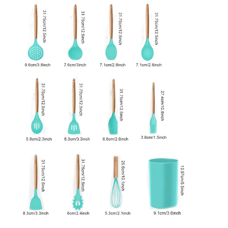 QXXSJ 12 Utensil Set