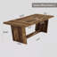 Ensemble de bureau à domicile 3 pièces Modern Farmhouse: bureau à domicile 70,9 "et bibliothèque arquée à 5 niveaux H 70,8"