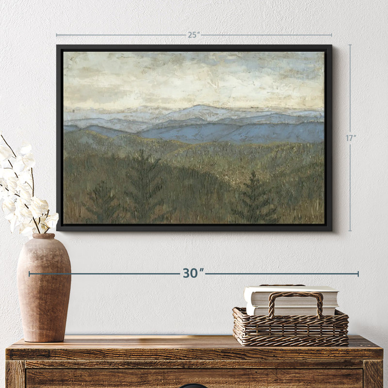 " Blue Ridge View I Canvas Print ", 17" H x 25" W