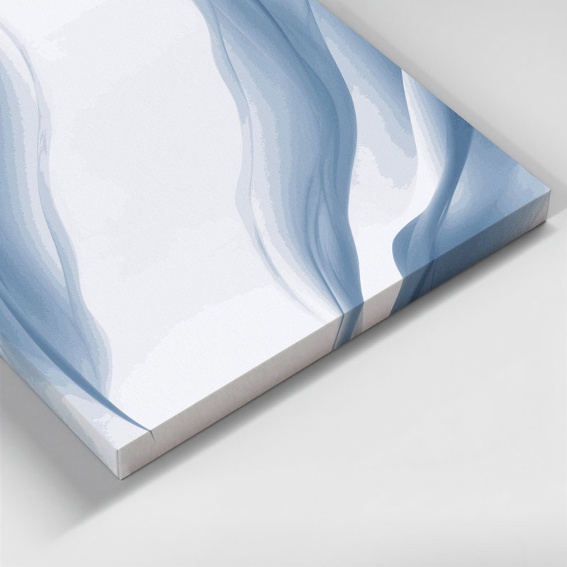 Gradient Abstract 94, art mural sur toile grise, H 11 po x l 14 po