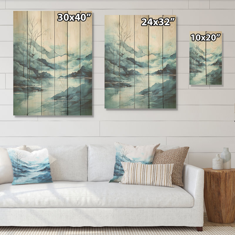«Lullaby», art mural en bois sur bois de pin naturel, H 40 po x l 30 po