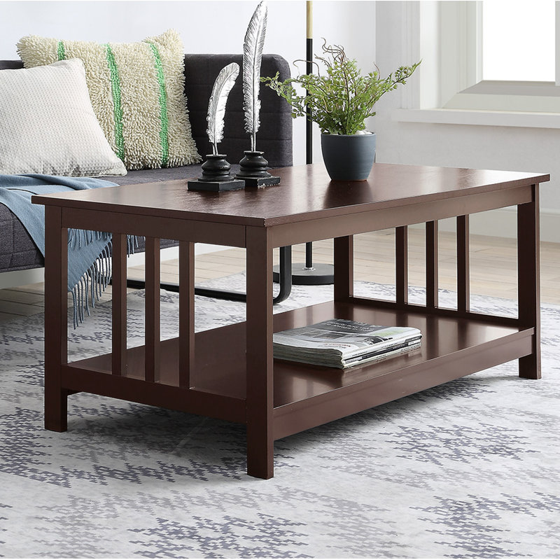 2 - Piece Living Room Table Set, Espresso