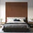 Square Edge Dark Walnut Finished Veneer MDF Boards-111740710