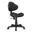 Chaise de bureau pivotante à 360 ° Aldous avec dossier en filet et hauteur réglable-481068100