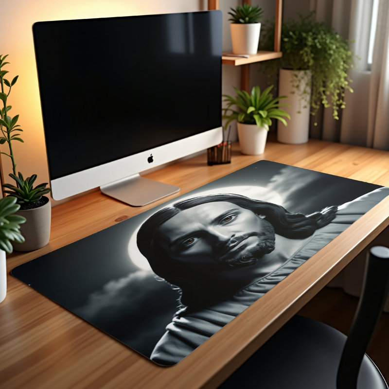 Polyester Desk Pad, 23.6x13.8