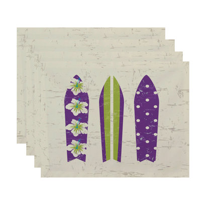 Almeida Polyester Sports Rectangle Placemat