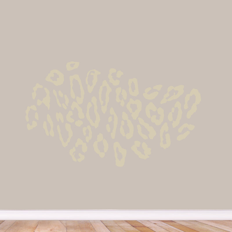Adhésif décoratif imprimé léopard, Beige clair