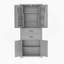 Armoire de rangement avec tablettes de rangement, 2 tiroirs, armoire de salle de bain avec tablette réglable-363624150