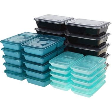 Prep & Savour Colorful Stackable Storage Bin