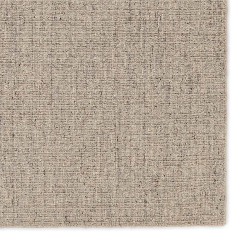 Amity Vidalia AMI01 Handwoven Striped Tan/Gray Area Rug (8'X10'), Rectangle 8' x 10'
