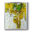 Toile encadrée de qualité supérieure Golden Foliage I - prête à être accrochée-971932907-971932906