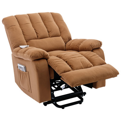 Massage Recliner Chair Electric Power Lift Recliner Chairs With Heat, Vibration, Side Pocket For Living Room Bedroom -  STYLISH, OKKK612-SG000920AAD