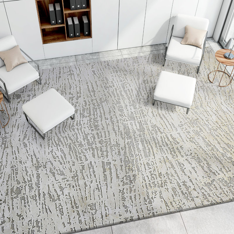 Abstract Area Rug, Rectangle 10' x 14'