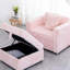 44,9 "doux et modulaire en rose - confortable et tendance pour la maison. Matériaux. Coussins lavables amovibles. Rangement hydraulique. Style contemporain. 2 chambres à coucher du salon extrêmement élégantes. Solide-133044548