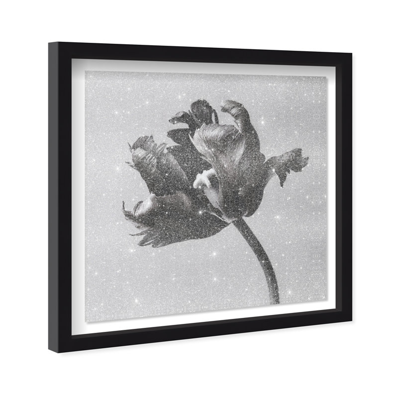Tidal Wilt I Print by Oliver Gal, 17.5"H x 17.5"W, Black Shadowbox