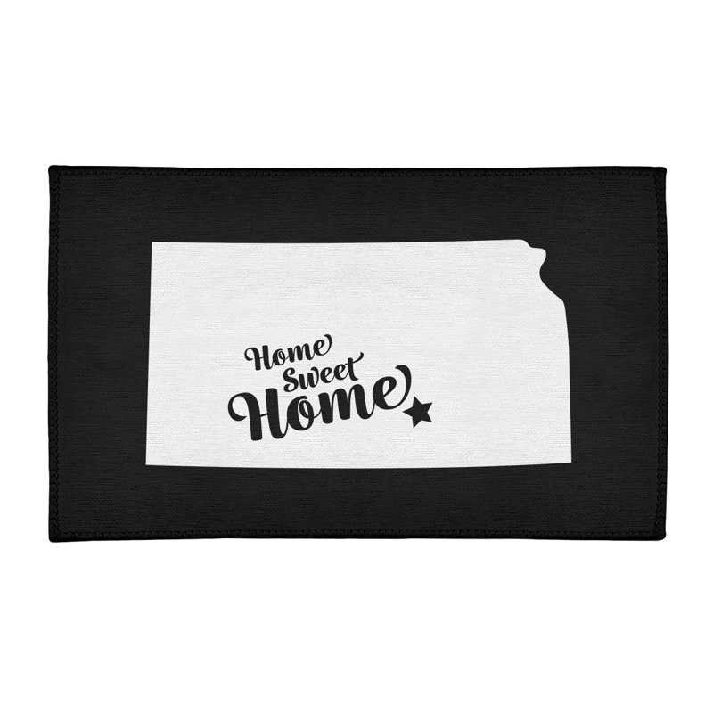 Tapis en poly-chenille wichita à la maison, Rectangle 5 pi x 7 pi