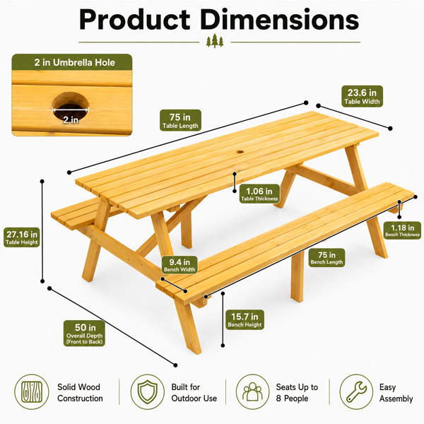 Dimensions du produit