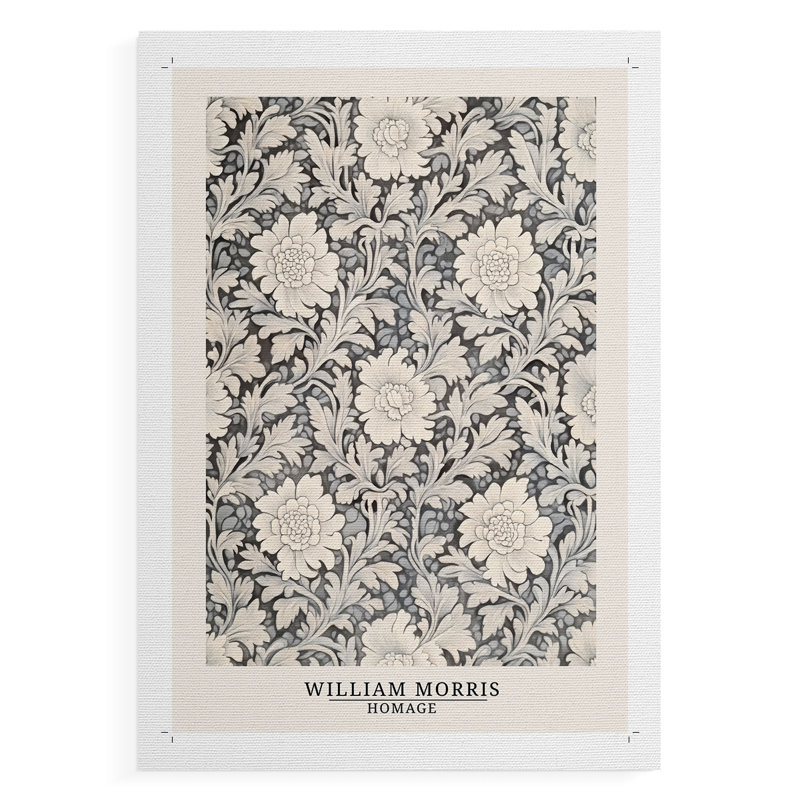 DCXCI de la série Wm Morris - impression sur toile seulement - non encadrée, H 12 po x l 8 po