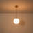 1 - Light Glass Globe Pendant Lights