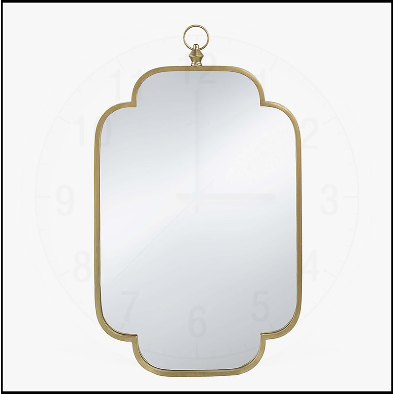 Miroir mural champagne
