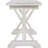 Jamestown Backless Dining Room Bench, Antique White
