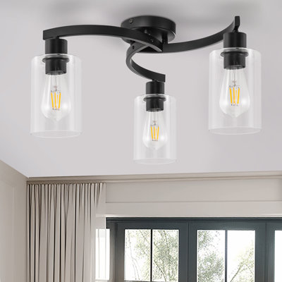 Hebersham Semi Flush Mount Pendant Light