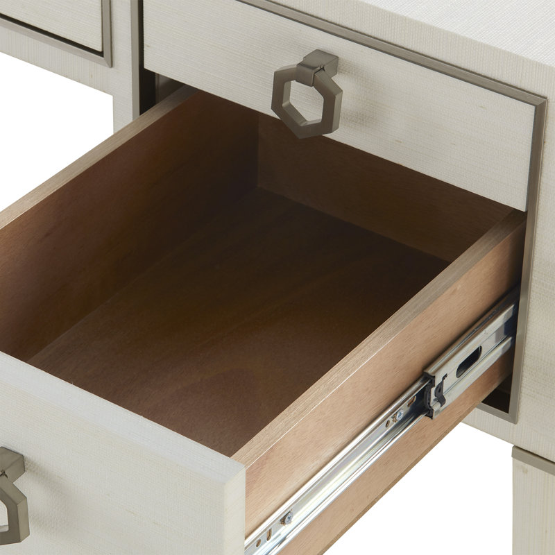 Morris Writing Desk, Sand White